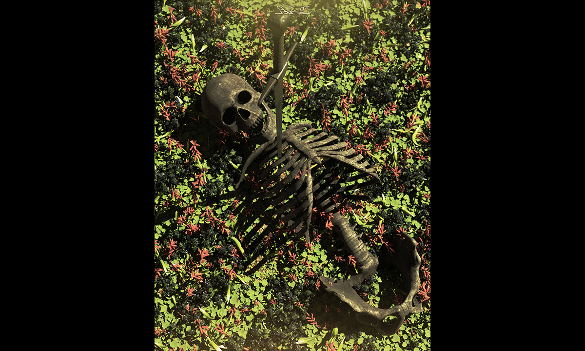 A Hero's Flowers by ats